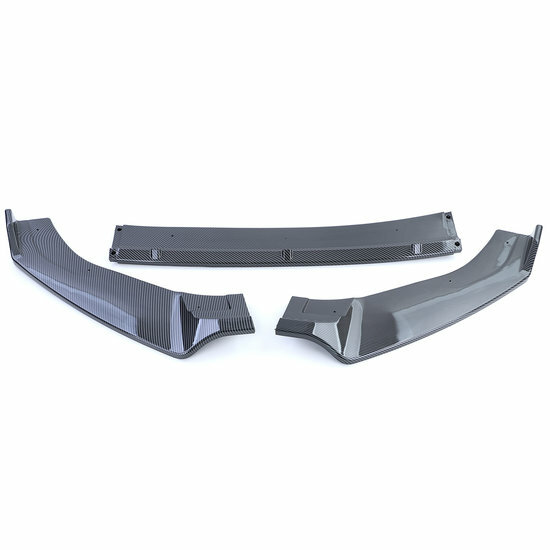 Frontspoiler carbon look passend voor VW Golf 7 