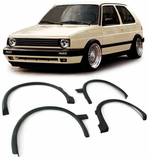 Fender flares passend voor VW Golf 2 model 07/1987 - 07/1991