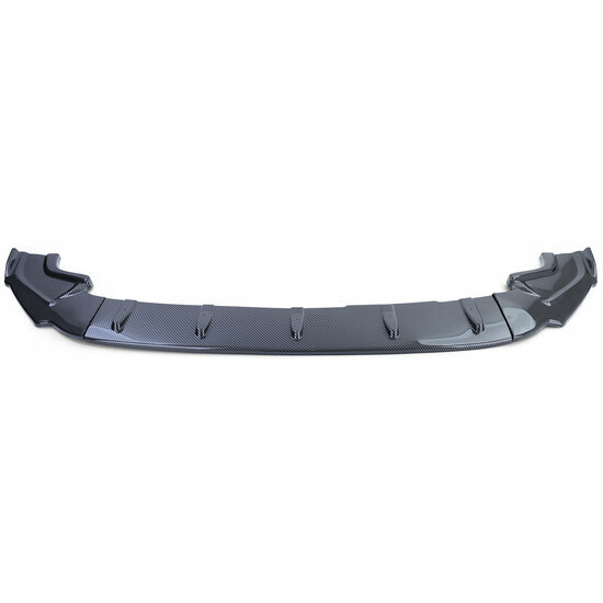 Frontspoiler cup carbon look passend voor VW Golf 7 