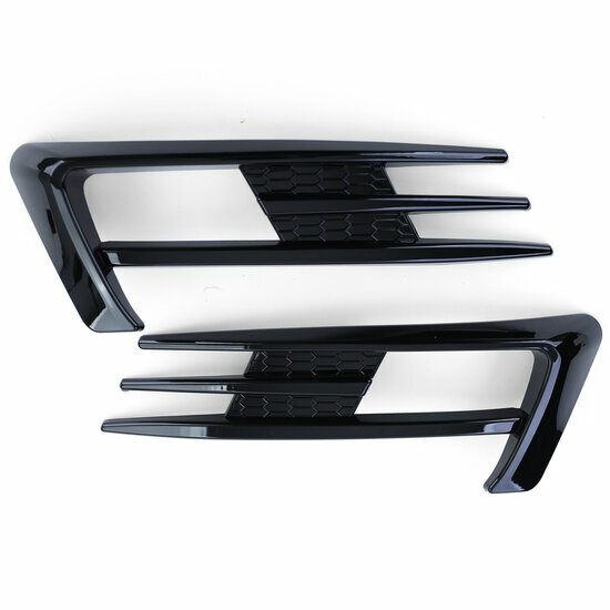 Mistlamp frames glanzend zwart passend voor VW Golf 7 model 2012 - 2016