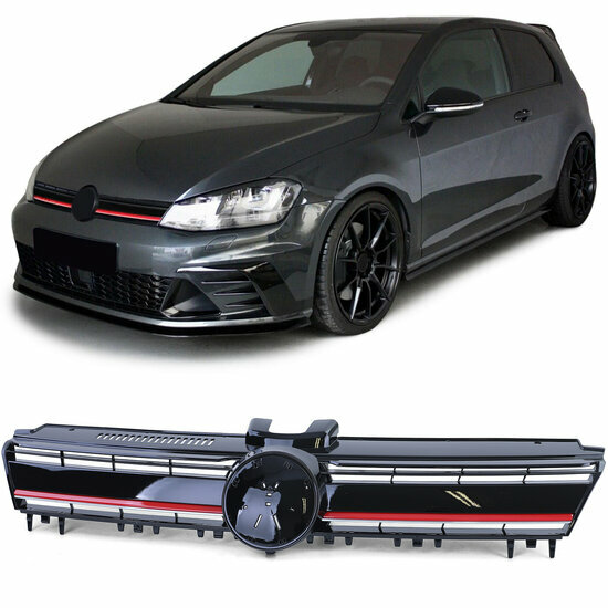 Gril redline passend voor VW Golf 7 model 2012-2017