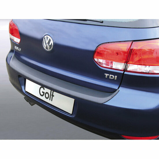 ABS Achterbumper beschermlijst passend voor Volkswagen Golf VI met standaard achterbumper