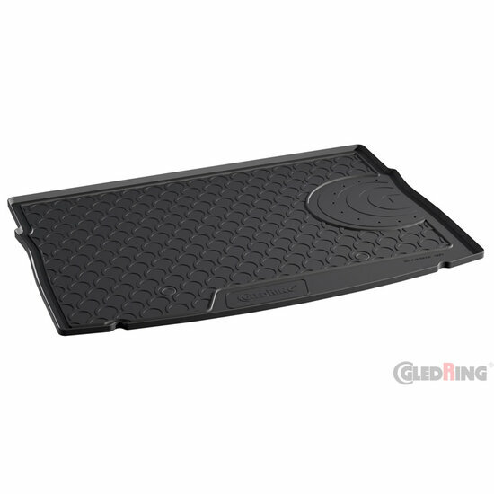 Rubberen kofferbakmat passend voor Volkswagen Golf VII Hatchback 3/5-deurs 2012-2019 incl. e-Golf (Hoge variabele laadvloer)