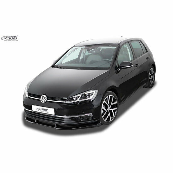 Voorspoiler Vario-X passend voor Volkswagen Golf VII Facelift met standaard voorbumper