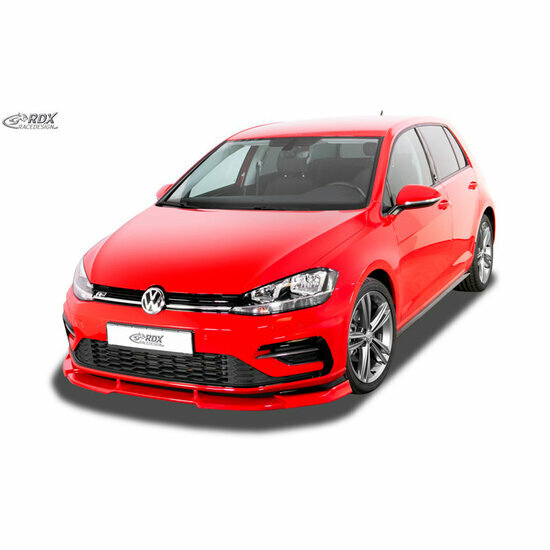 Voorspoiler Vario-X passend voor Volkswagen Golf VII R-Line Facelift 2017- (PU)