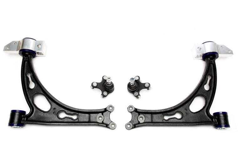 Draagarmen set met PU bussen passend voor VW Golf 5, VW Golf 6 en VW Golf Plus