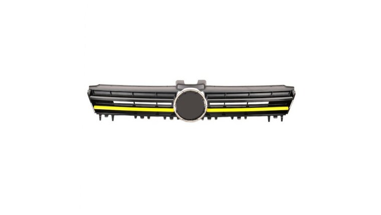 Sport gril yellow line passend voor VW Golf 7 model 2012 - 2017