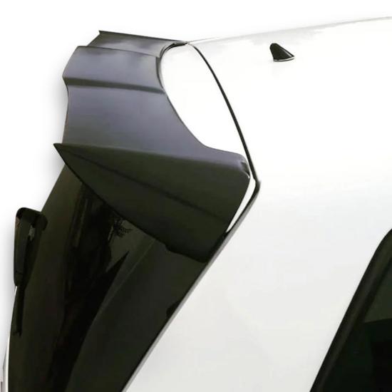 Glanzend zwarte dakspoiler passend voor VW Polo 4 9N en 9N3 model 2002 - 2009