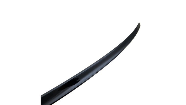 Glanzend zwarte spoiler passend voor Audi A3 8V sedan model vanaf 2013 