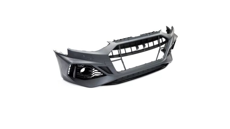 Sport look bumper met glanzend zwarte grille passend voor Audi A4 B9 (8W) facelift model 2020 - 2024