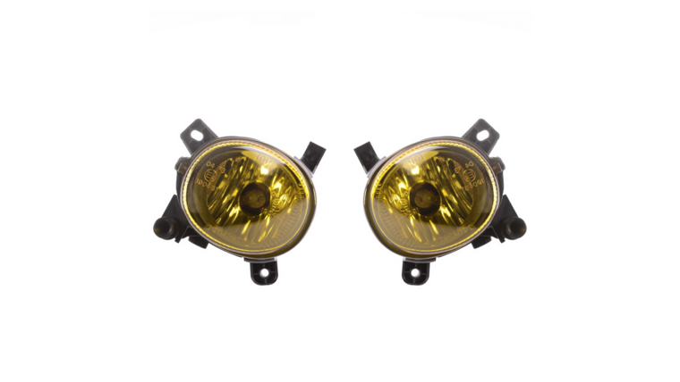 Gele mistlampen passend voor Audi A4 B8, A6 C6, Q5 8R en Passat CC