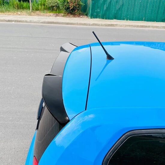 Glanzend zwarte dakspoiler passend voor Volkswagen Up, Seat Mii en Skoda Citigo 