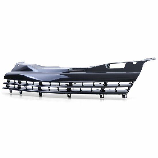 Zwarte gril zonder embleemuitsparing passend voor Opel Astra H model 2004 - 2006