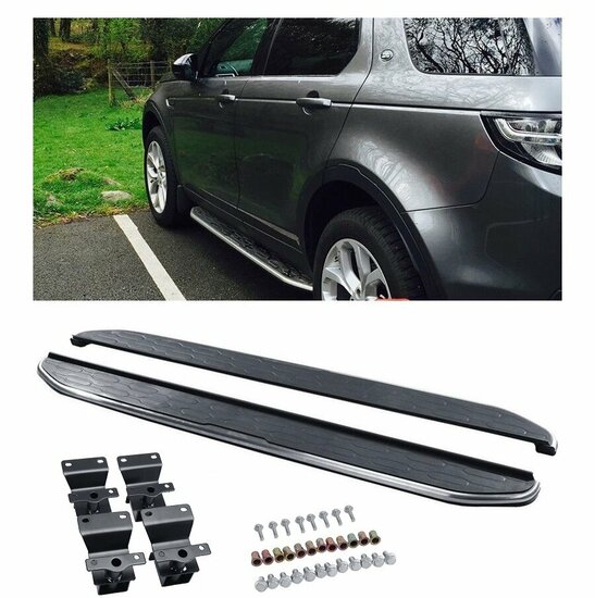 Treeplanken passend voor Land Rover Discovery Sport L550 model vanaf 2014