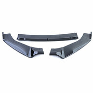 Frontspoiler hoogglans zwart passend voor VW Golf 7 