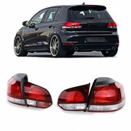 Achterlichten smoked passend voor VW Golf 6