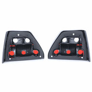 Achterlichten rood / wit kristal passend voor VW Golf 2