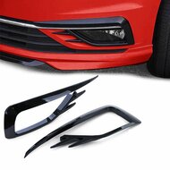 Mistlamp frames glanzend zwart passend voor VW Golf 7.5 model 2017 - 2020  