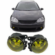 Gele mistlampen passend voor VW Golf 5