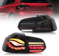 OLED smoke achterlichten passend voor VW Golf 6