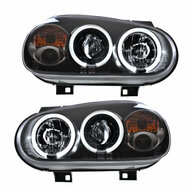 Angel eyes koplampen passend voor VW Golf 4