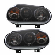 Angel eyes koplampen passend voor VW Golf 4