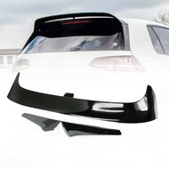 Clubsport spoiler glanzend zwart passend voor VW Golf 7 model 2013 - 2020