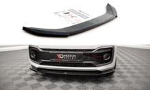 Glanzend zwarte frontlip passend voor VW Up GTI Maxton Design