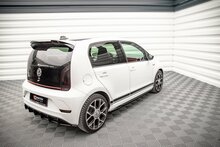 Sideskirt aanzet glanzend zwart passend voor Volkswagen Up Maxton Design