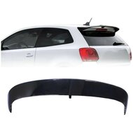 Glanzend zwarte dakspoiler passend voor VW Polo 5 6R en 6C model 2009 - 2017 