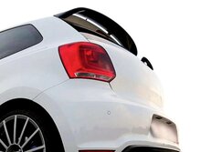 Glanzend zwarte dakspoiler passend voor VW Polo 5 6R en 6C model 2009 - 2017 