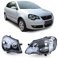 Cup koplampen passend voor VW Polo 9N3 model 2005 - 2009