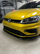 OneWay front spoiler glanzend zwart passend voor VW Golf 7.5 R 