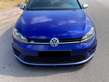 OneWay front spoiler glanzend zwart passend voor VW Golf 7 met R-line voorbumper versie 2