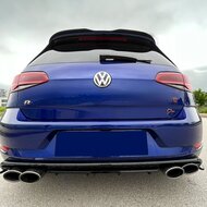 OneWay dakspoiler glanzend zwart passend voor VW Golf 7 GTI, R en R-line model 2013 - 2016