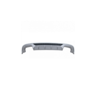Diffuser silver grey passend voor Audi A3 8V Sportback facelift model 2016 - 2019 met standaard achterbumper