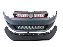 Sport look voorbumper inclusief redline grill passend voor VW Polo 6R bouwjaar 2008 - 2014 