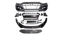 Sport look bumper met glanzend zwarte grille passend voor Audi A4 B9 (8W) facelift model 2020 - 2024