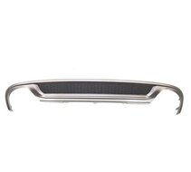 Diffuser silver grey passend voor Audi A4 B8 facelift model 2012 - 2015