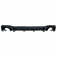 Glanzend zwarte performance look diffuser passend voor VW Golf 8 GTI model 2019 - 2023