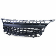 Zwarte gril zonder embleemuitsparing passend voor Opel Astra J pre facelift model 2009 - 2012