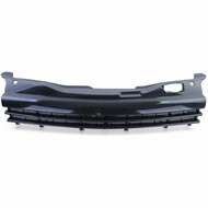 Zwarte gril zonder embleemuitsparing passend voor Opel Astra H model 2004 - 2006