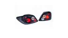 JDM style achterlichten zwart passend voor Peugeot 307 hatchback