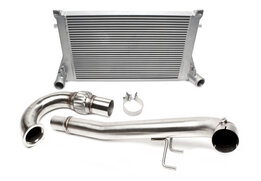 Intercooler met downpipe passend voor VW Golf 7 GTI 2.0TFSI 