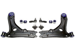 Draagarmenset met PU bussen passend voor VW Golf 3