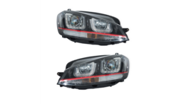 3D LED koplampen passend voor VW Golf 7