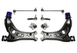 Draagarmen set PU bussen passend voor VW Polo 9N 