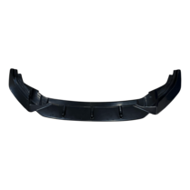 Front spoiler glanzend zwart passend voor VW Golf 7 R versie 2 