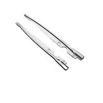 Sideskirt aanzets glanzend zwart passend voor VW Golf 8 R 