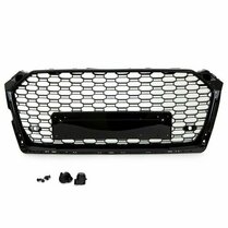 Glanzend zwarte grill passend voor Audi A5 en S5 model 2016 - 2020